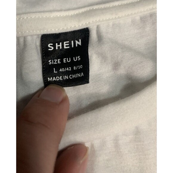 Boho Ombre Long Sleeve Shirt with M Button Accent Minimalist Shoulders Medium - Picture 4 of 8